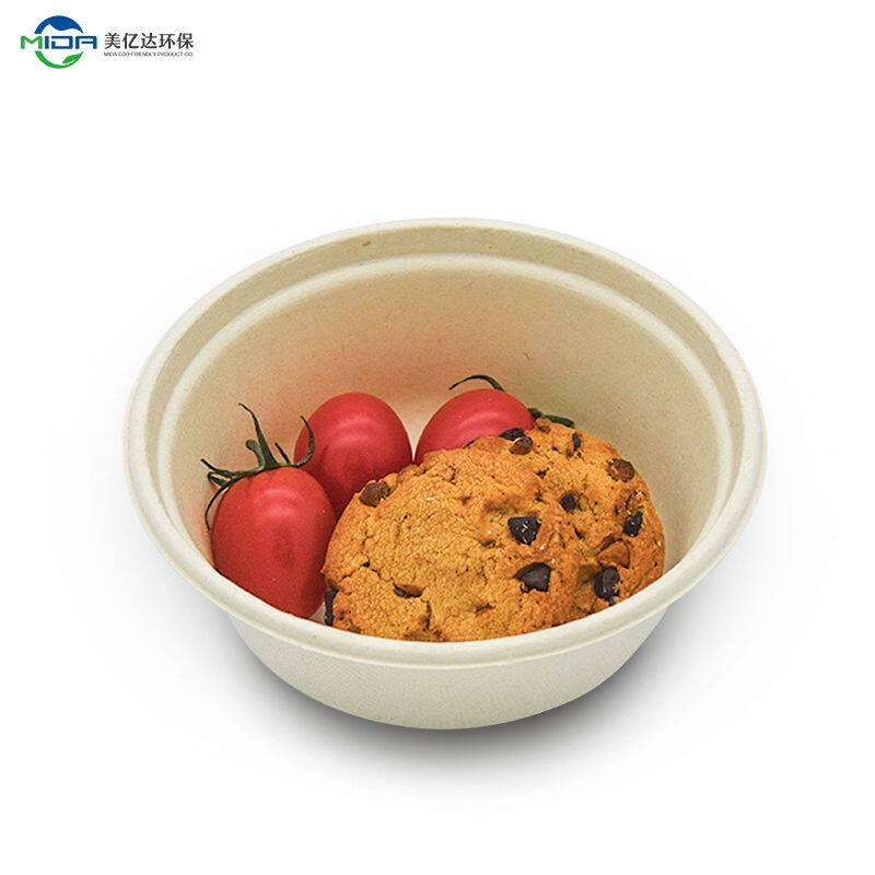 Microwavable Biodegradable Bowl for Salad Fruit Rice