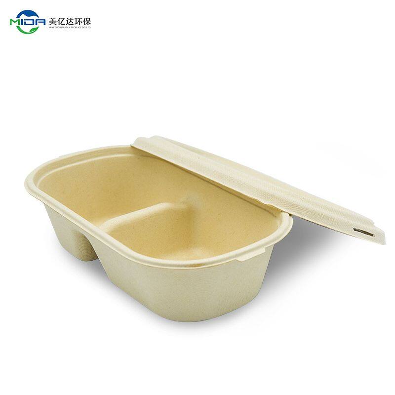 compostable food container packing