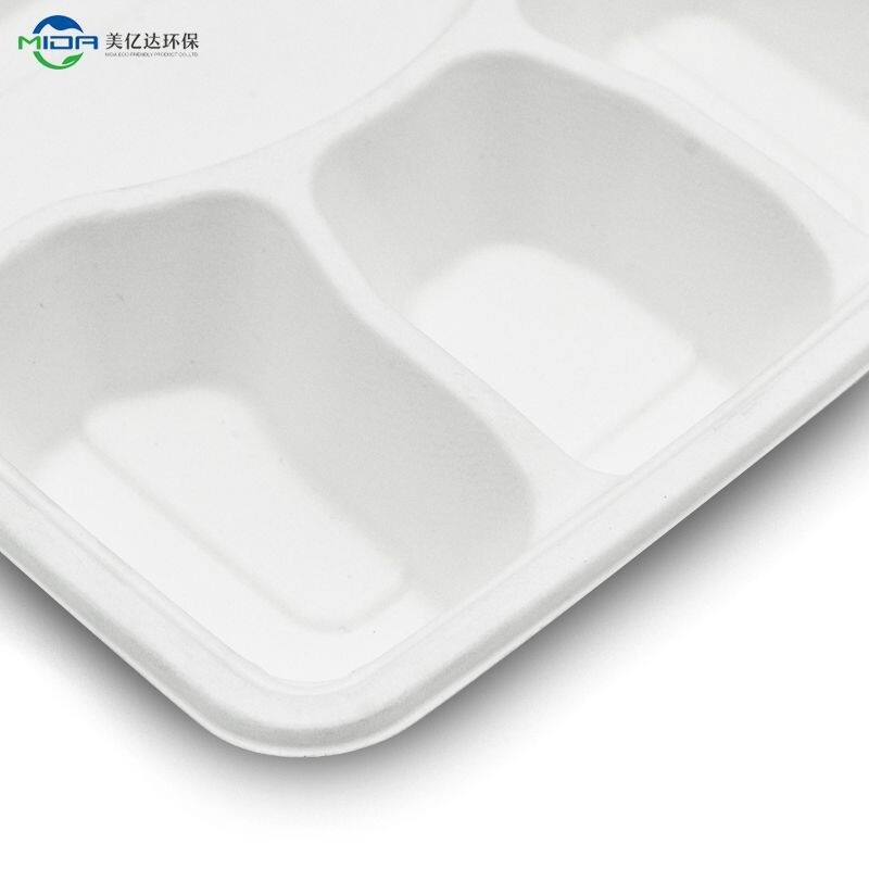 disposable biodegradable tray