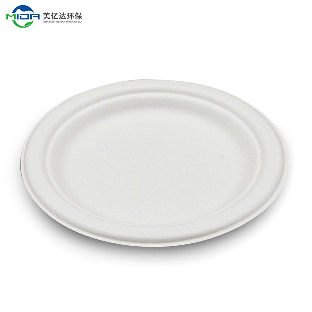 9 Inch Disposable Plate Sustainable To Go Containers