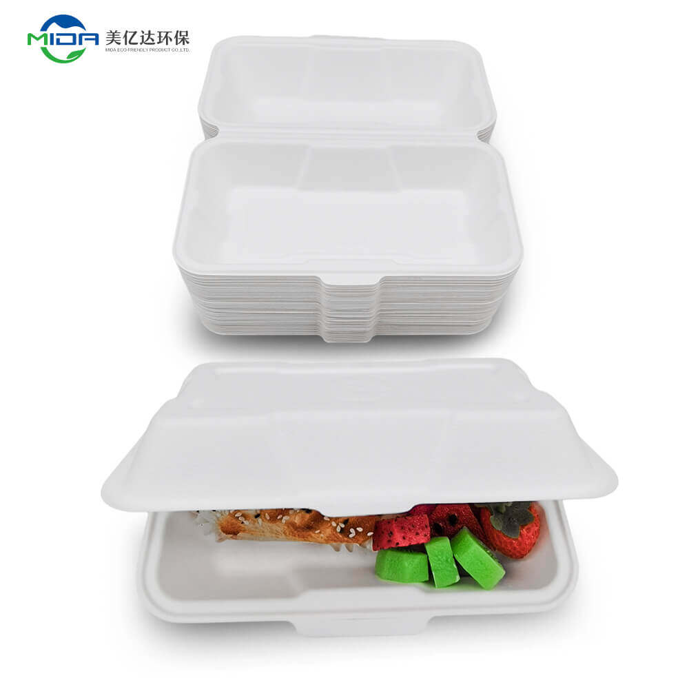Biodegradable Bakery Box Pastry Container Takeout Box