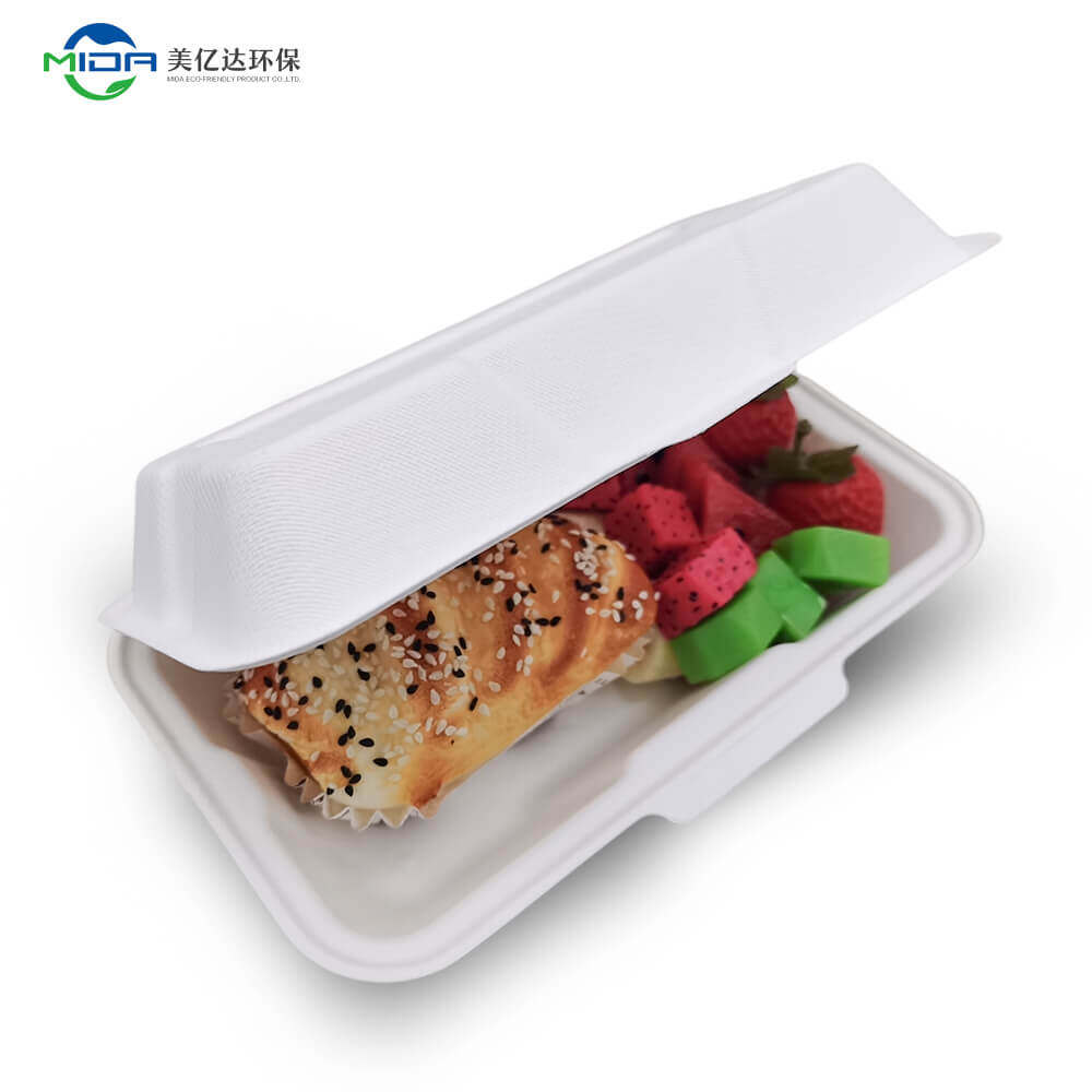 Biodegradable Bakery Box Pastry Container Takeout Box