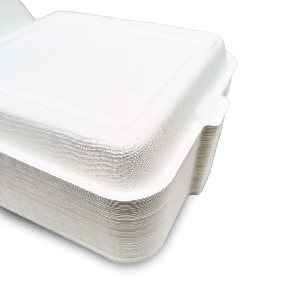Biodegradable Disposable Heated Lunch Box For Food Packaging