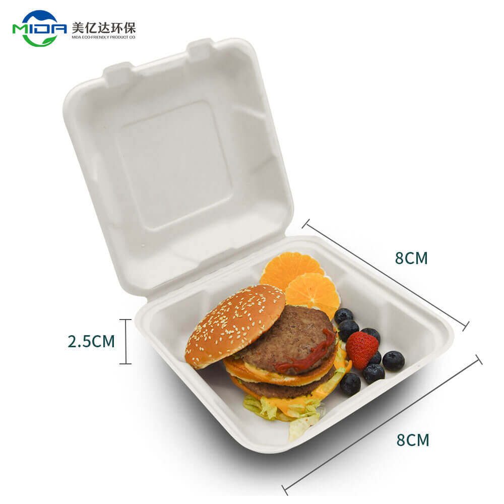 Biodegradable Hamburger  Box Manufacturer