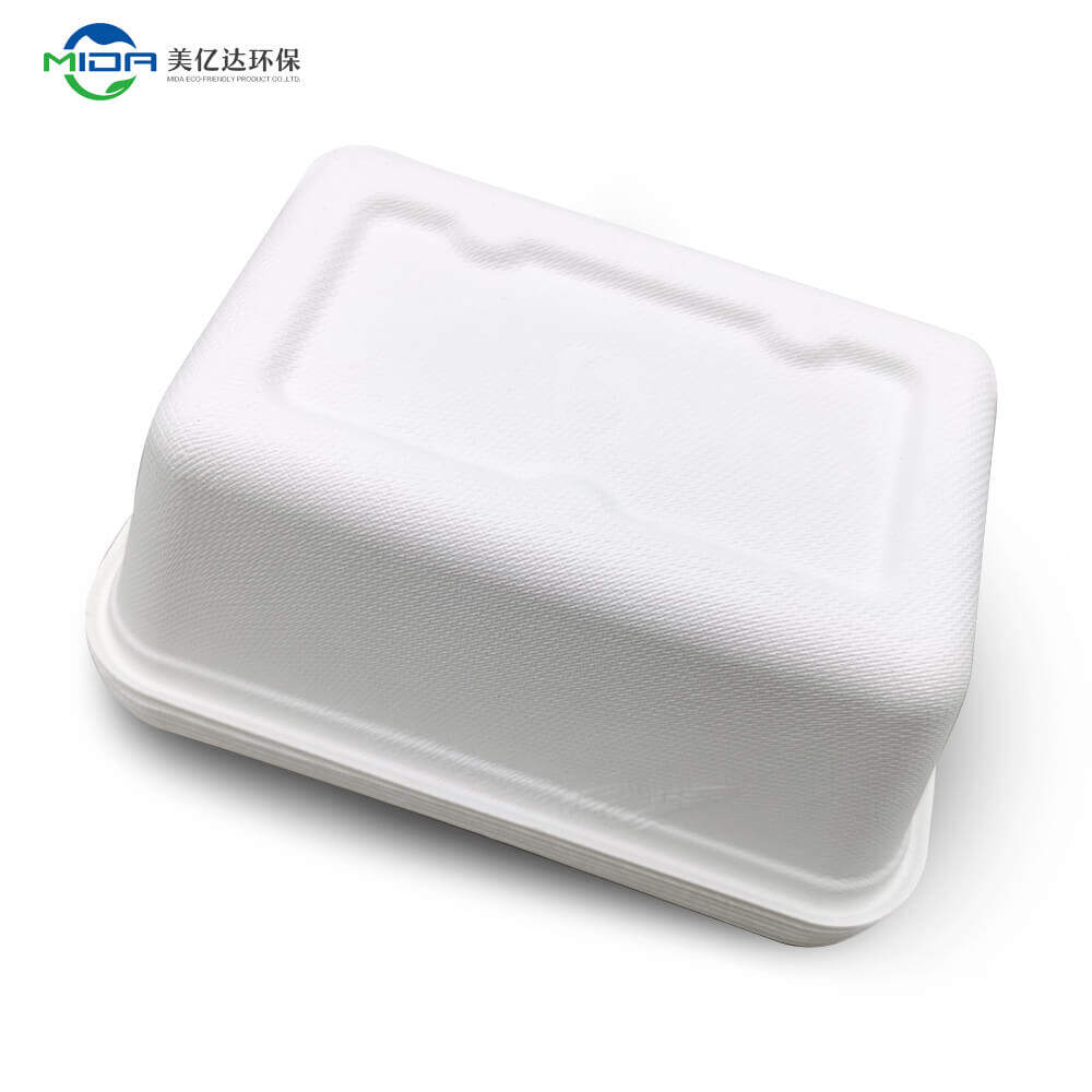 Biodegradable paper box for packaging