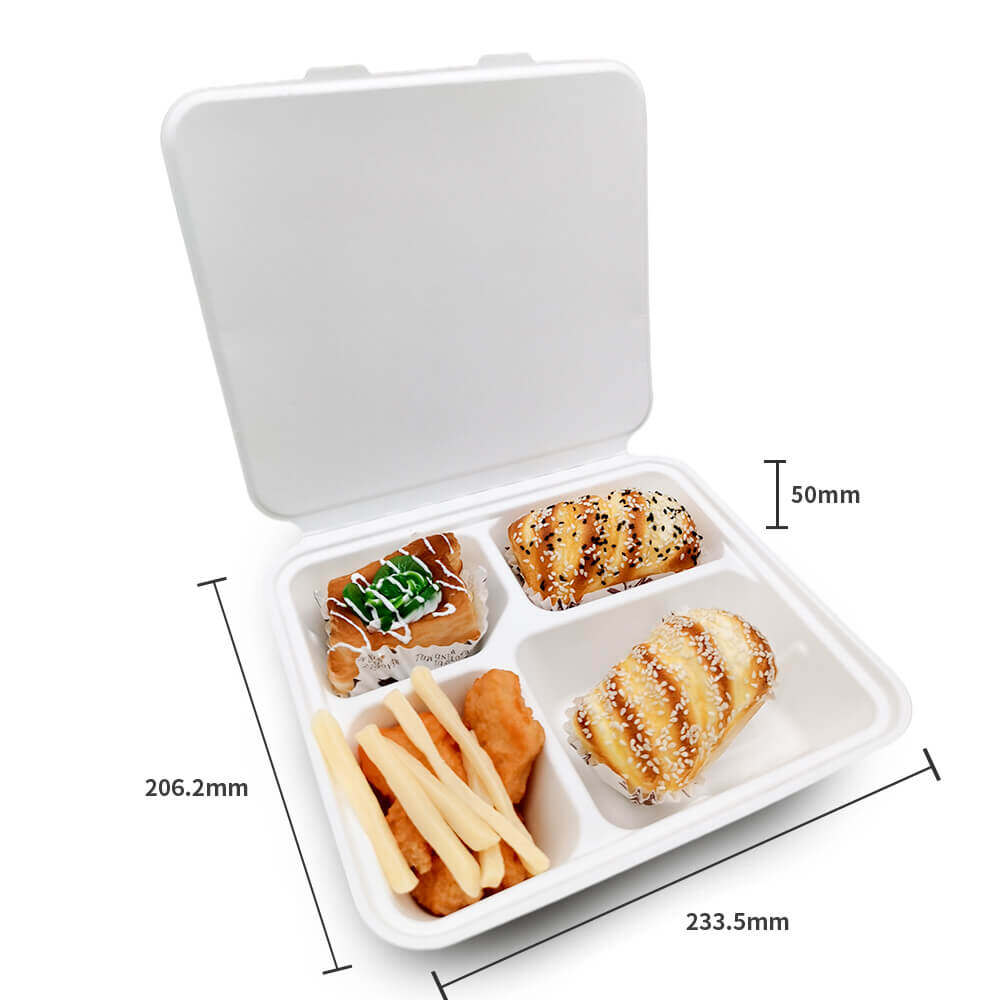 Biodegradable Sushi Tray Box Fast Food Container Packaging Box