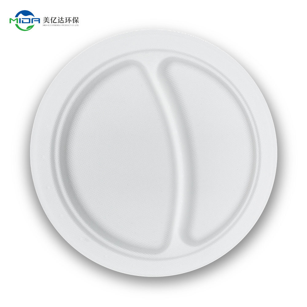 partition biodegradable plates