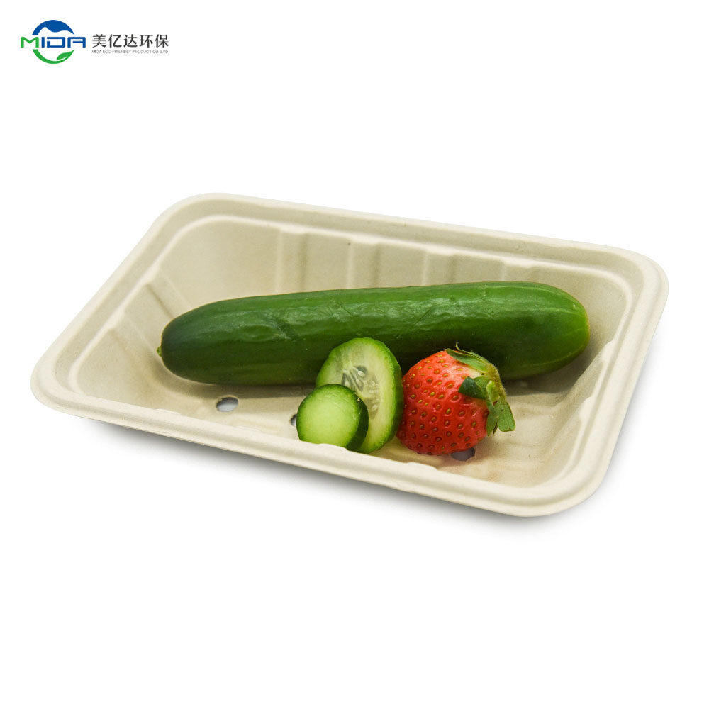 Go Green Food Container Fruit Vegetable Trays