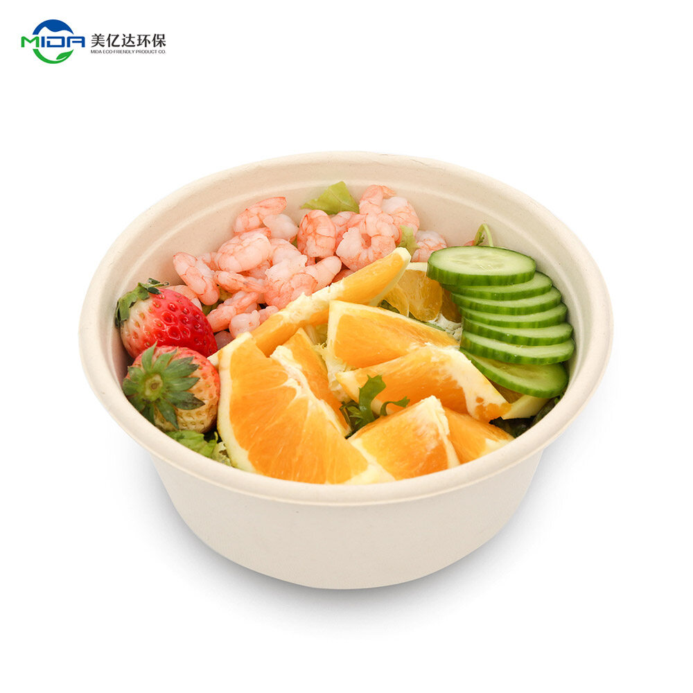 Go Green Take Away Salad Bowls with Lids