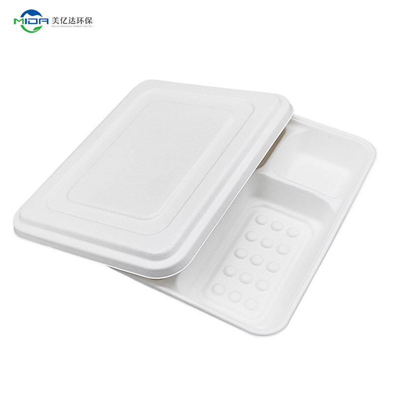 biodegradable trays with lids