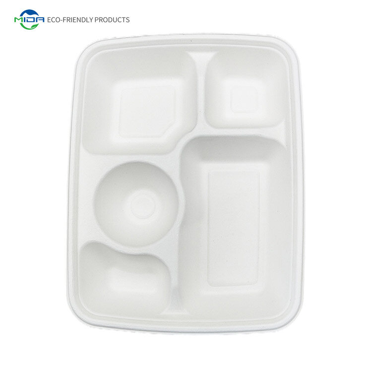 biodegradable compartment food trays