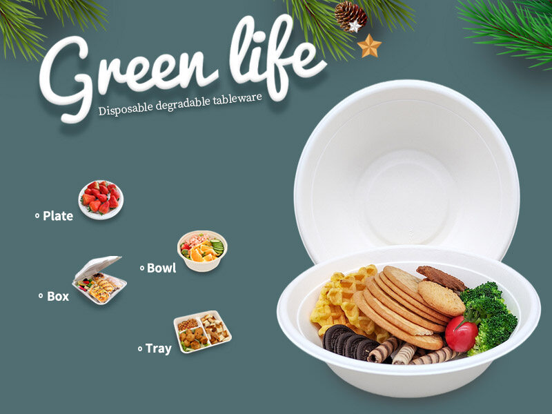 Biodegradable Sugarcane Bagasse Food Container Packaging Bento Paper Food Boxes