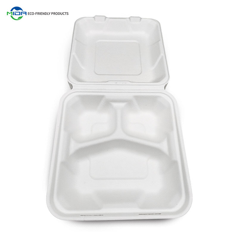 disposable box food container biodegradable