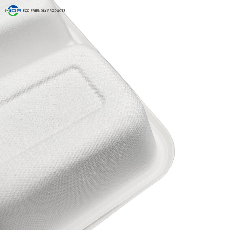 disposable lunch box white