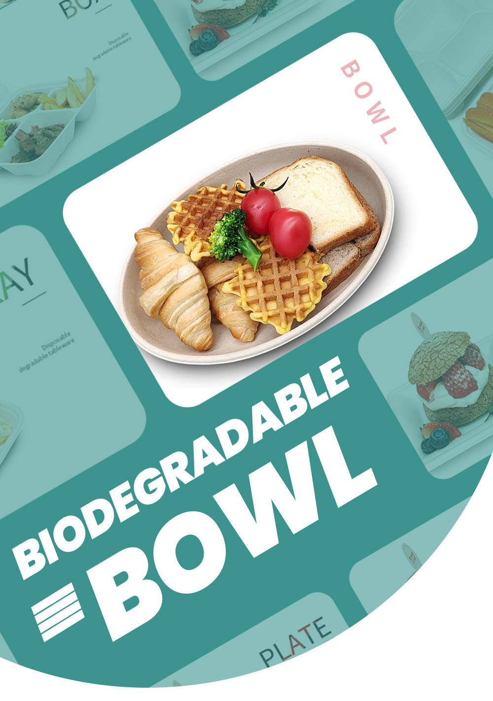 biodegradable paper bowl