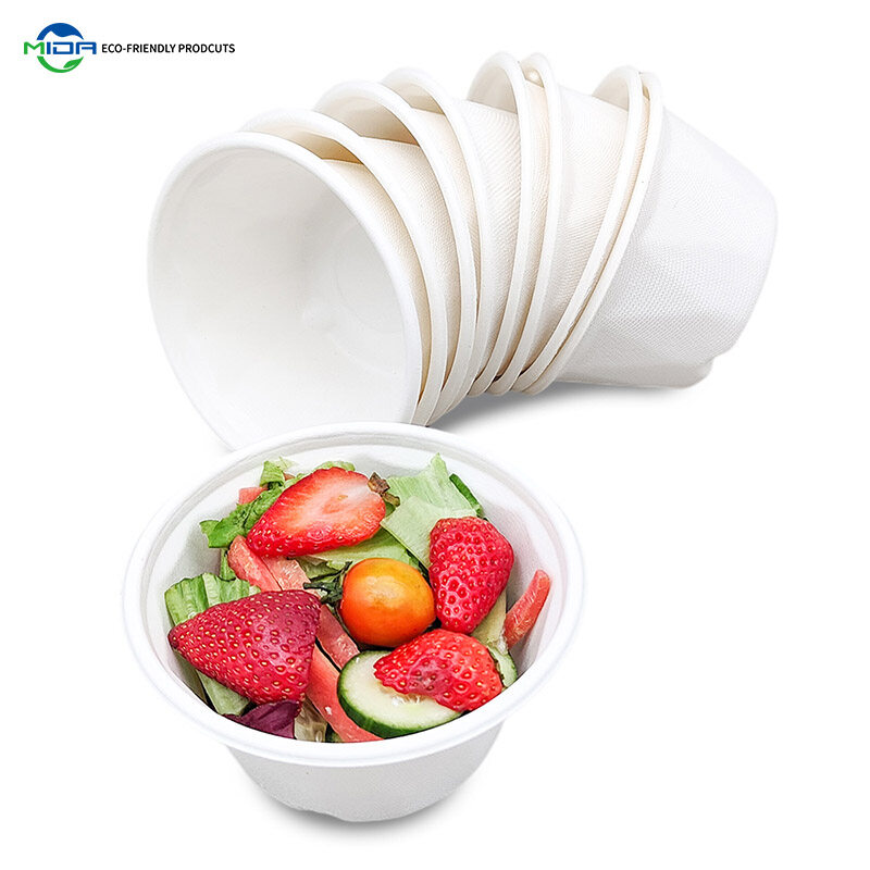 Eco Friendly Food Containers Biodegradable 12oz Food Bowl